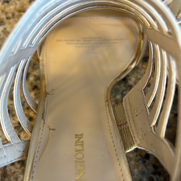 Woman’s Enzo Angiolino Wedge Sandals - Size 10 - Picture 4 of 7